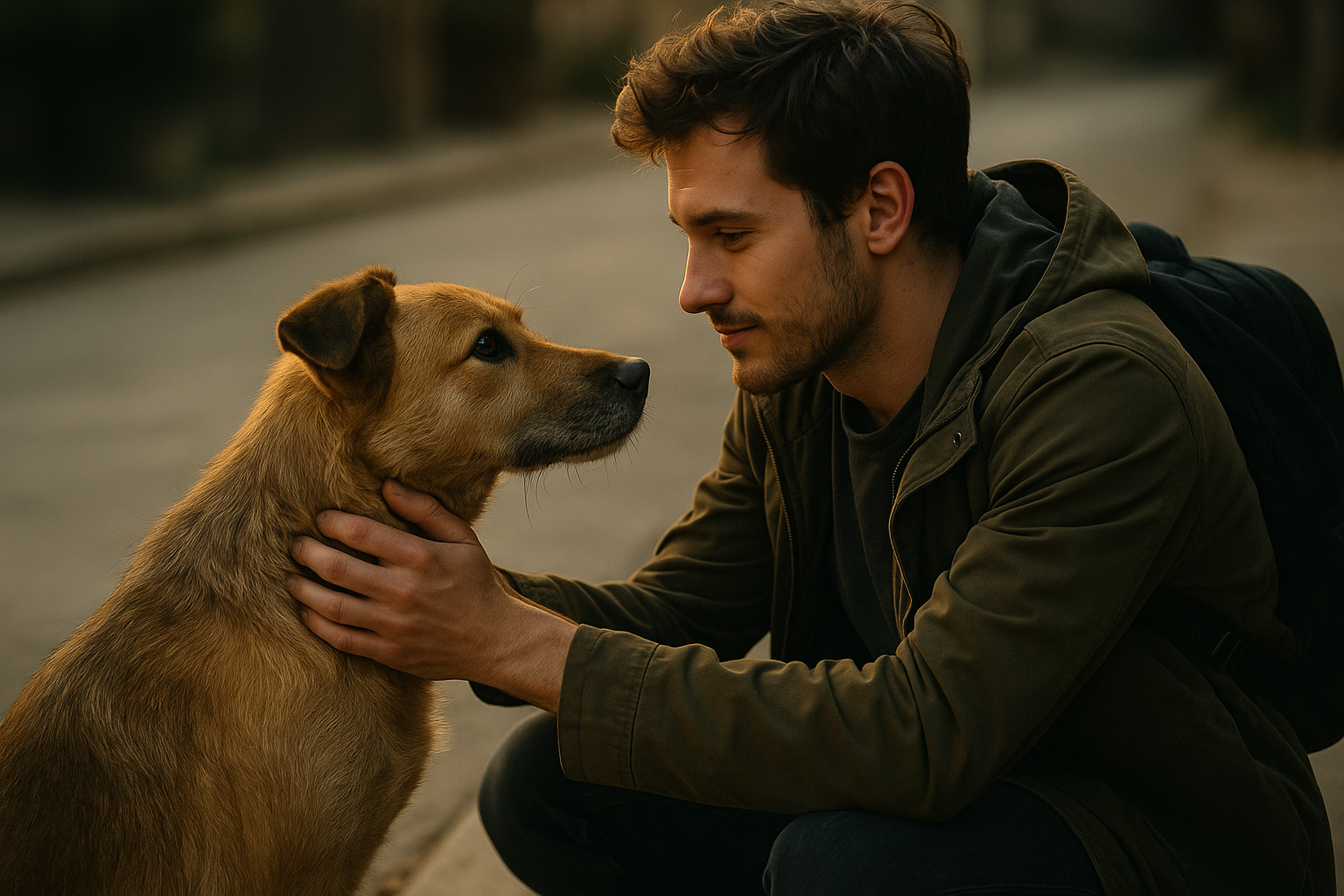 A Heartfelt Encounter with a Stray Dog: Finding Unexpected Friendship - featured