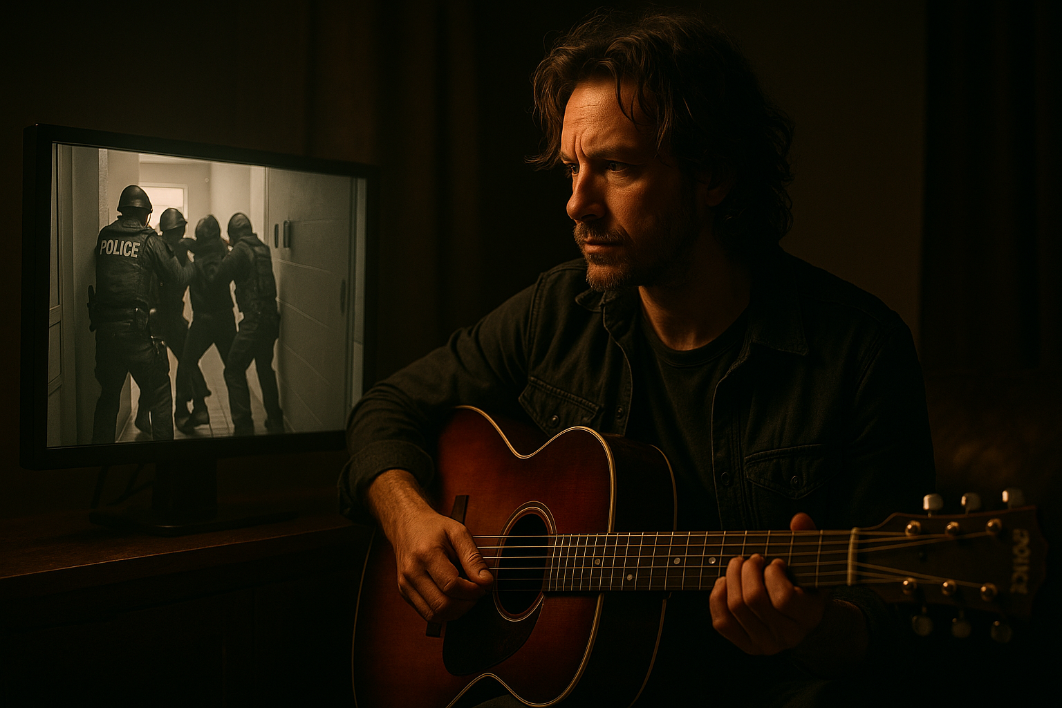 From Controversy to Harmony: How Security Footage Inspired a Hit Album | musician police raid album - featured