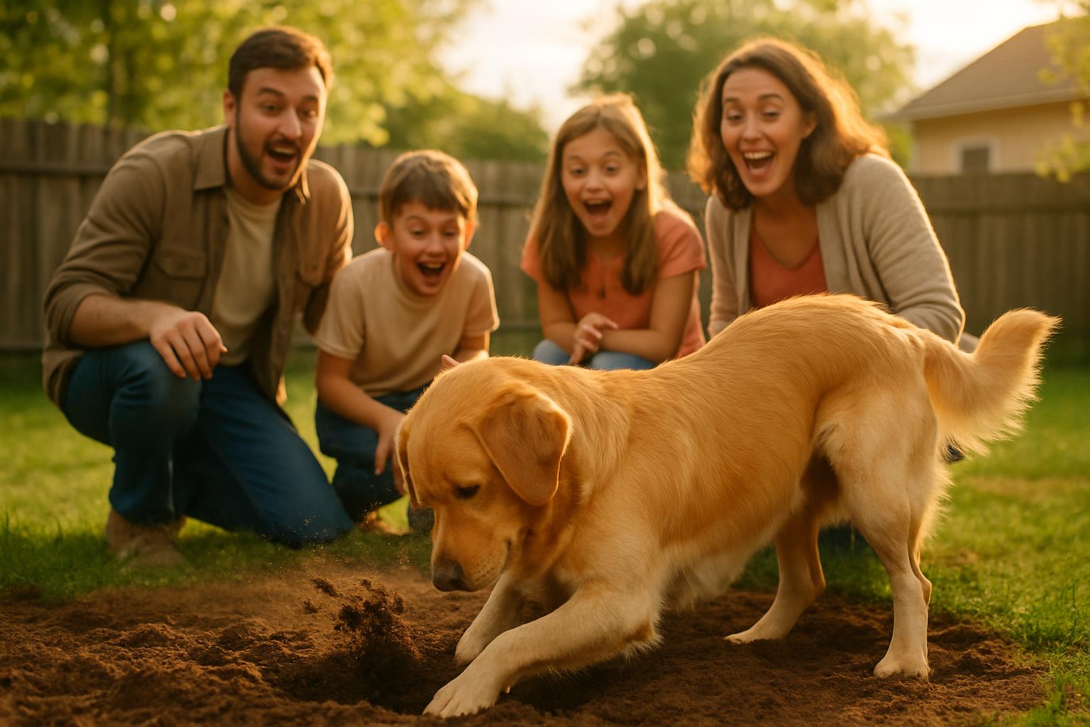Max the Rescue Dog Uncovers a Family’s Hidden Treasure