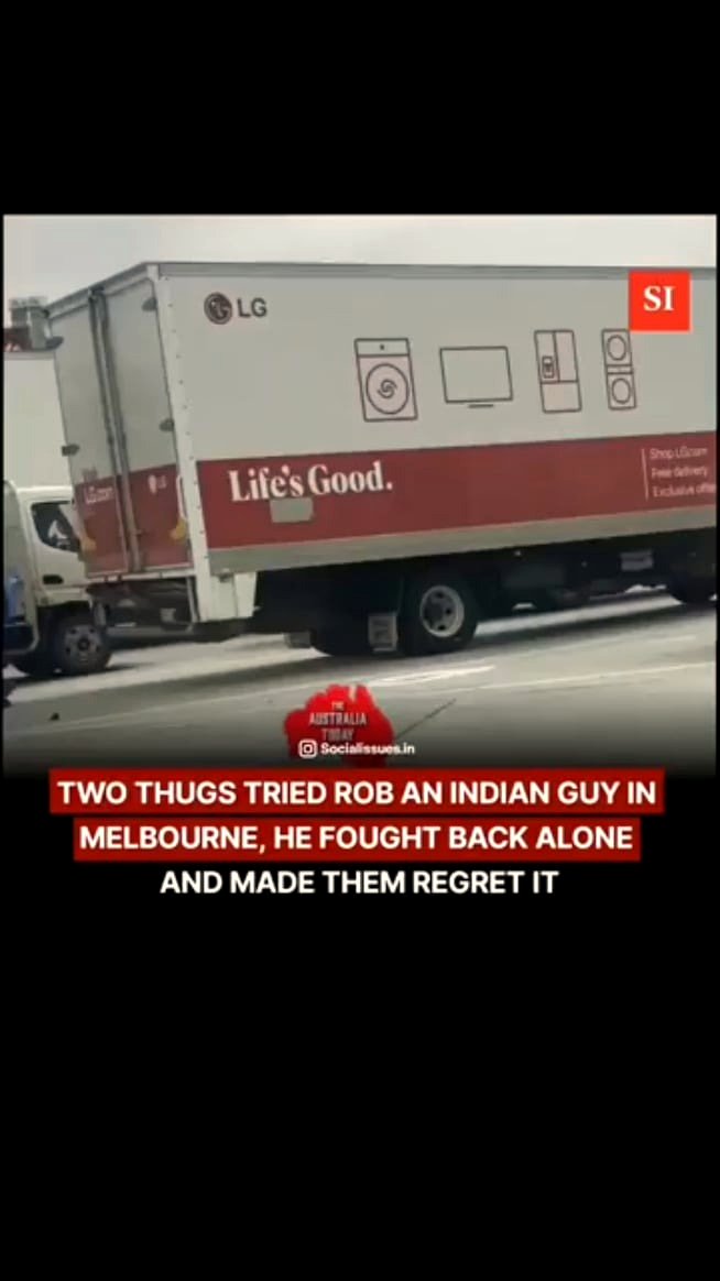 Brave Indian man stands alone against robbers in a shocking twist of fate