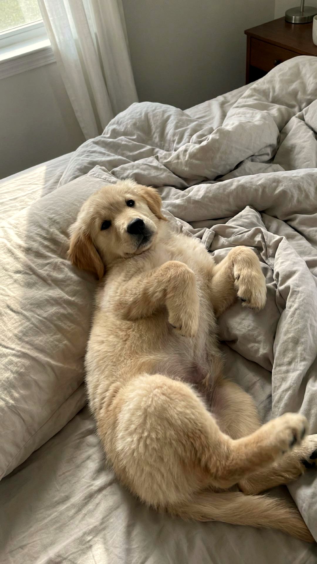 Meet the fluffy intruder who thinks he runs the household now