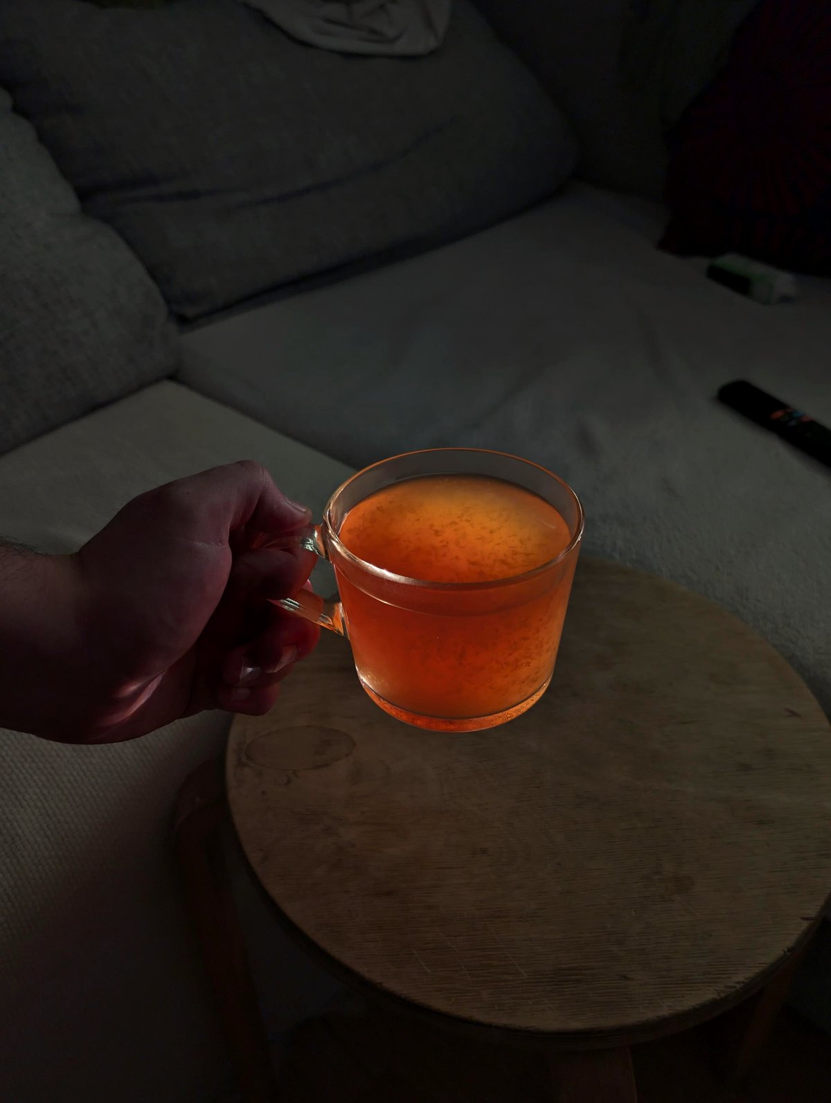 This enchanting moment with my tea will warm your heart