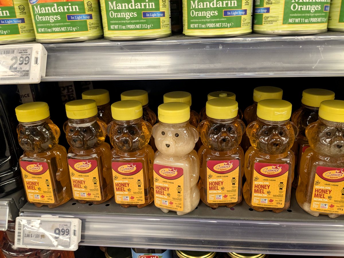The mystery of the lone crystallized honey jar at the market revealed
