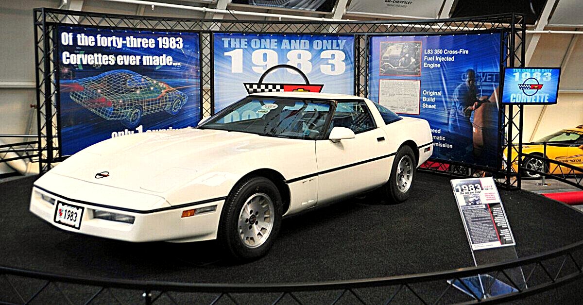 you'll be amazed this is the last 1983 Corvette on the planet
