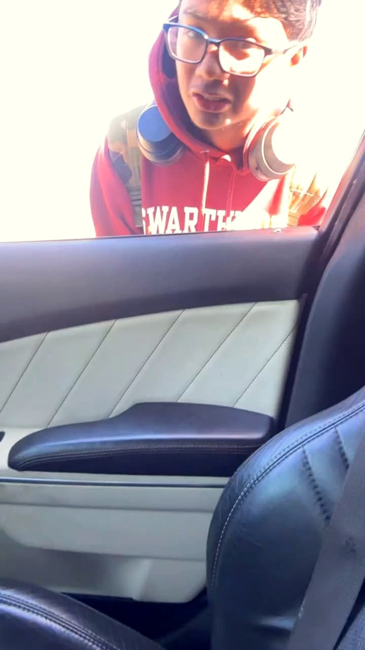 A stranger's kindness saves a lost student and brings smiles all around