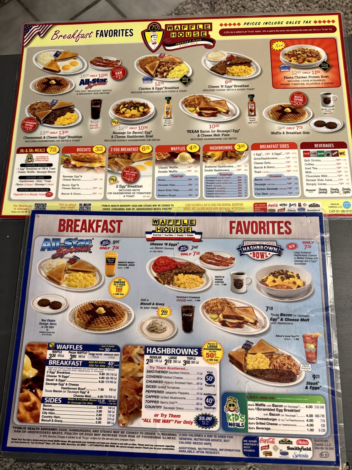 A Waffle House price tag reveals a surprising truth about our changing world