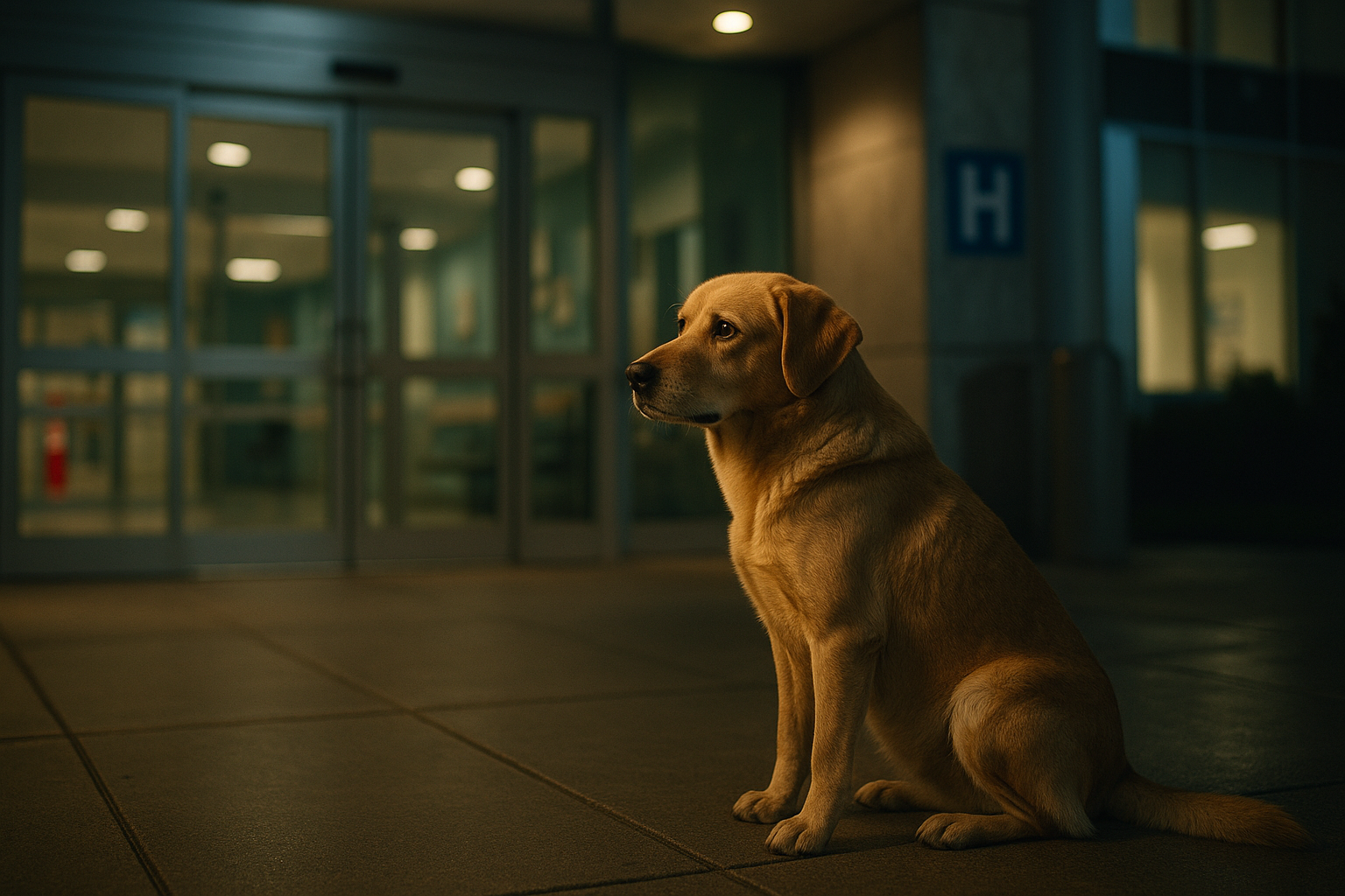 The Heartwarming Story of a Loyal Dog Waiting for Months Outside a Hospital | dog waited outside a hospital image 2
