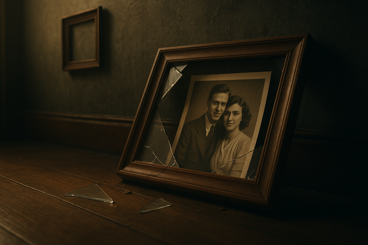 When a Simple Photo Frame Fell, It Uncovered a Hidden Story of Love and Loss | photo frame revealed hidden story image