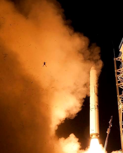 A NASA rocket launch in 2013 sent a frog flying into the air.