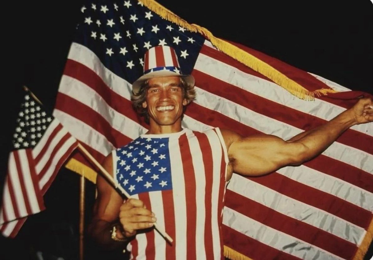 Arnold Schwarzenegger reflects on his U.S. citizenship day in September 1983