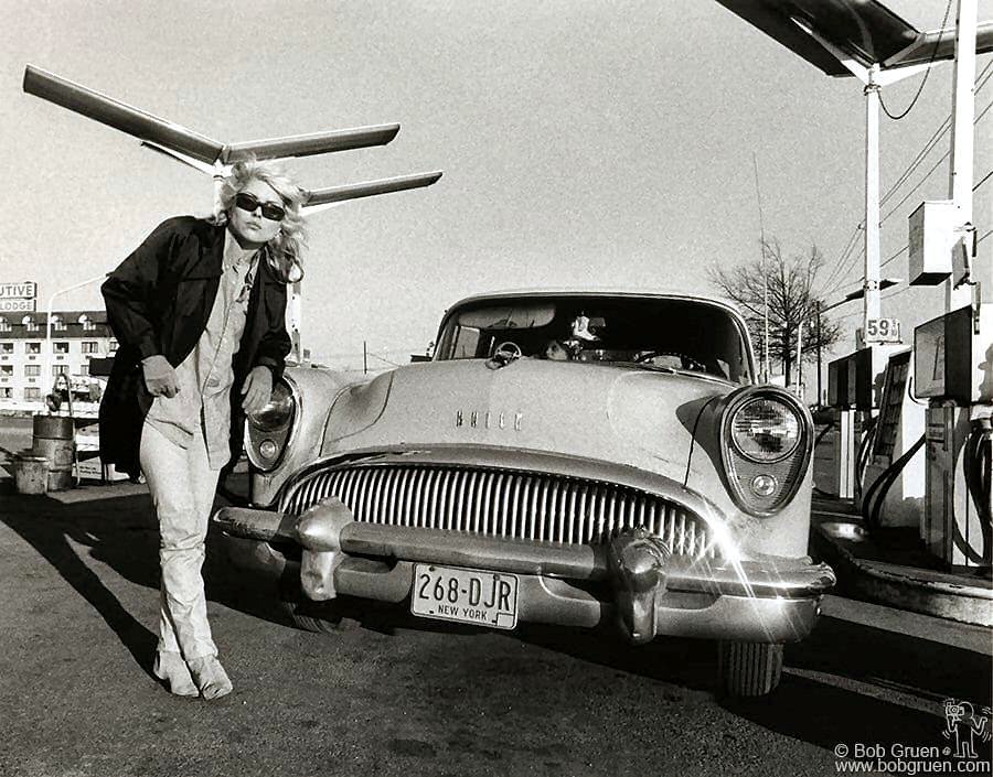 Snapshots of history: When Blondie’s Debbie Harry posed at a New Jersey gas station