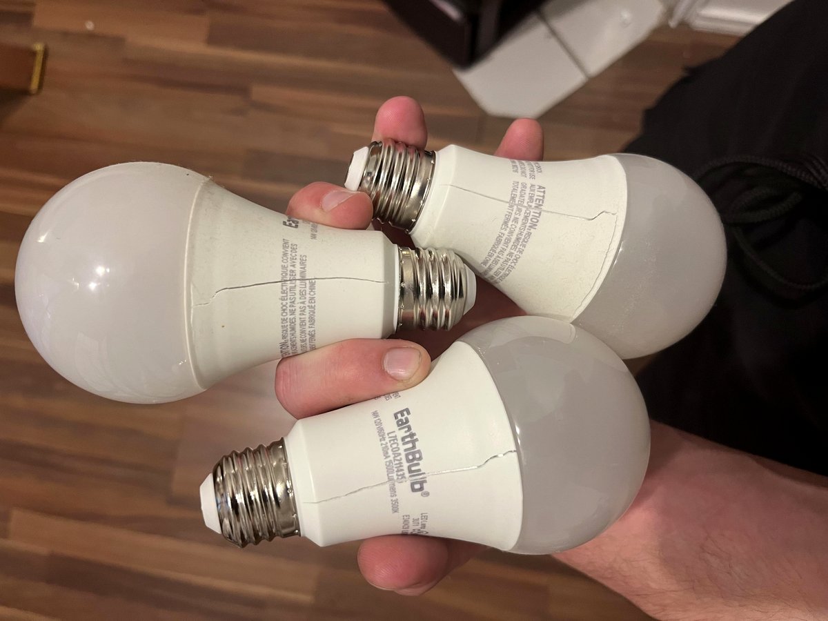 A quiet evening turned shocking when my ceiling lights went dark and cracked