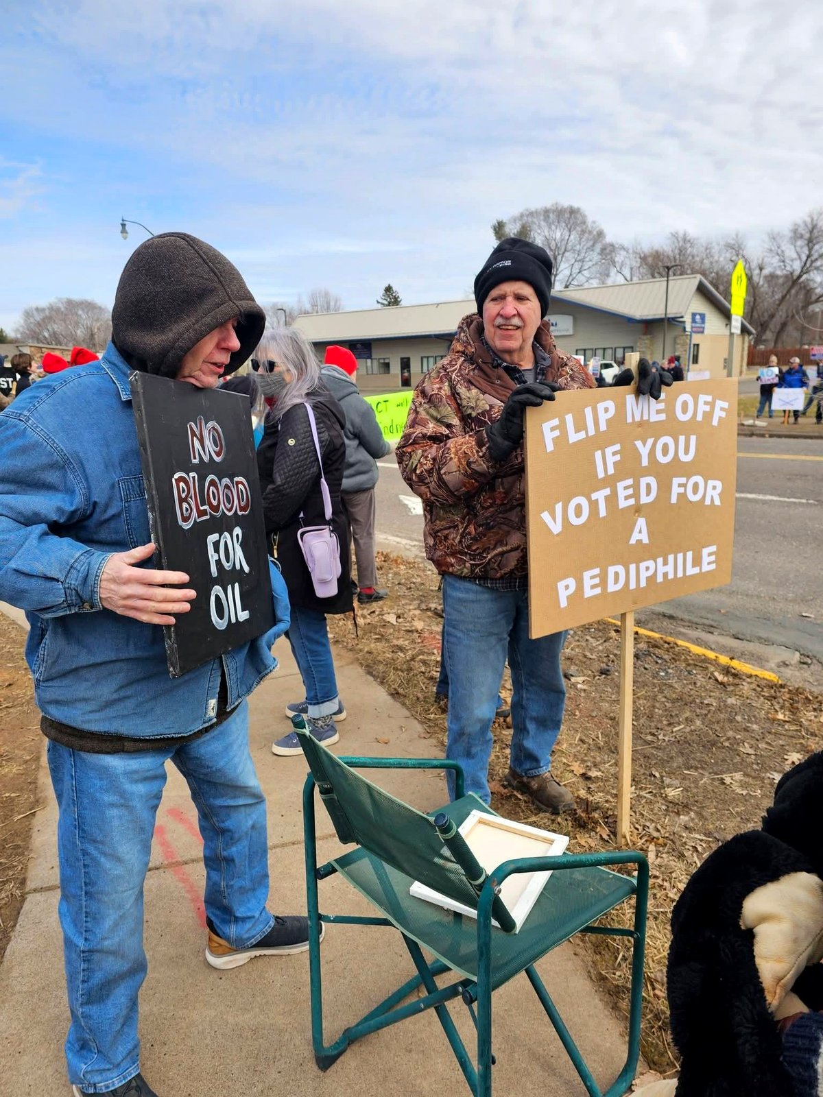 450 strong in Burnett County: What made drivers so mad during the protest?
