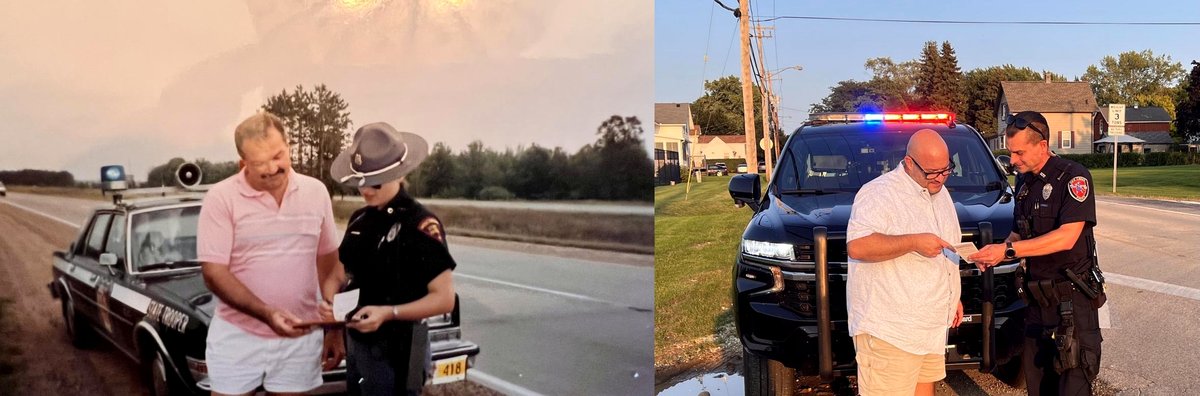 How a police stop brought unexpected comfort on a hard day