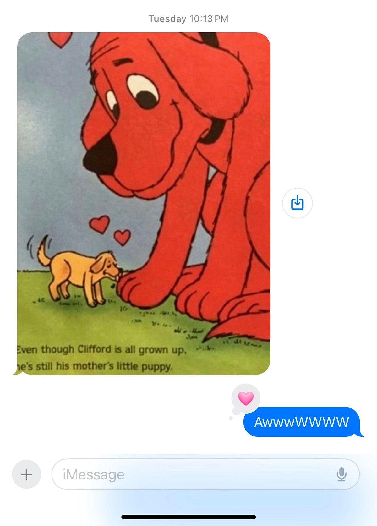 A simple message from my son brought back a flood of memories