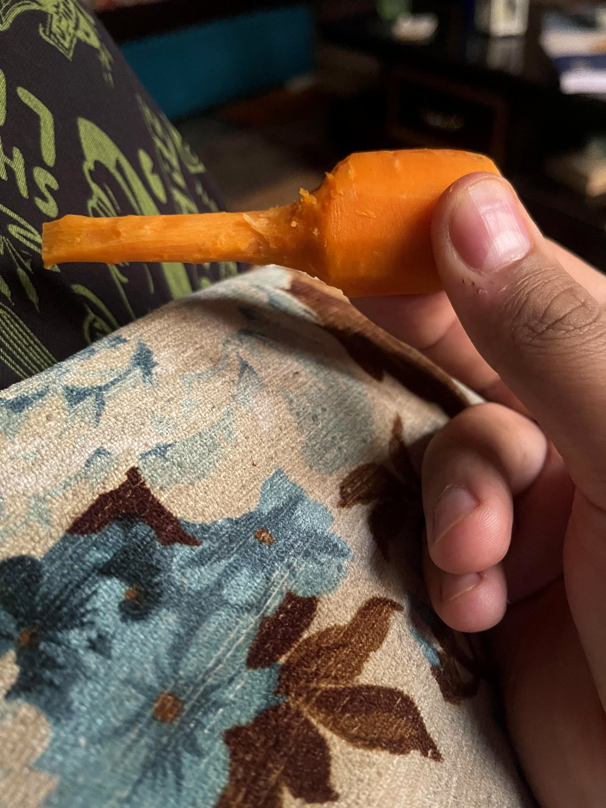A toddler's surprising take on carrots leaves everyone smiling