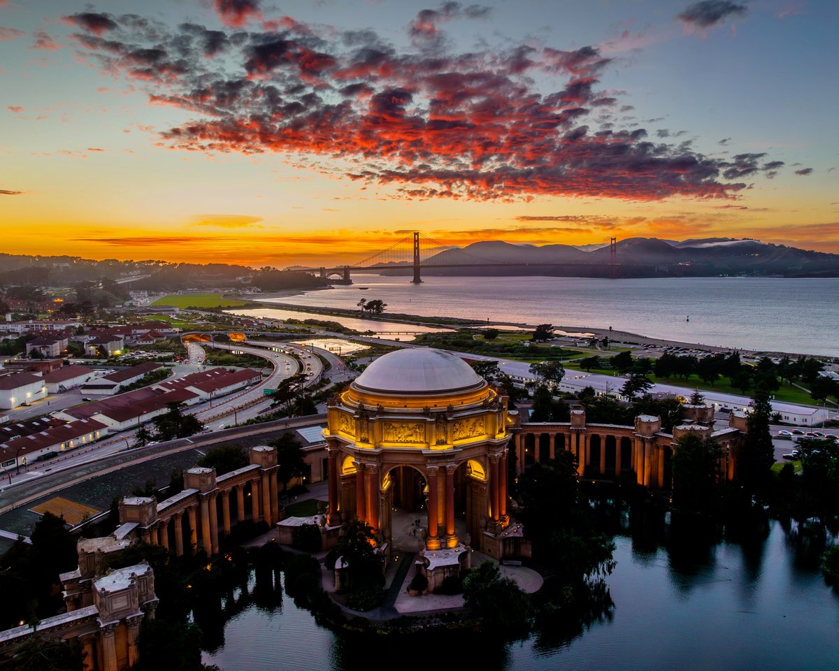 This magical evening at the Palace of Fine Arts will leave you speechless