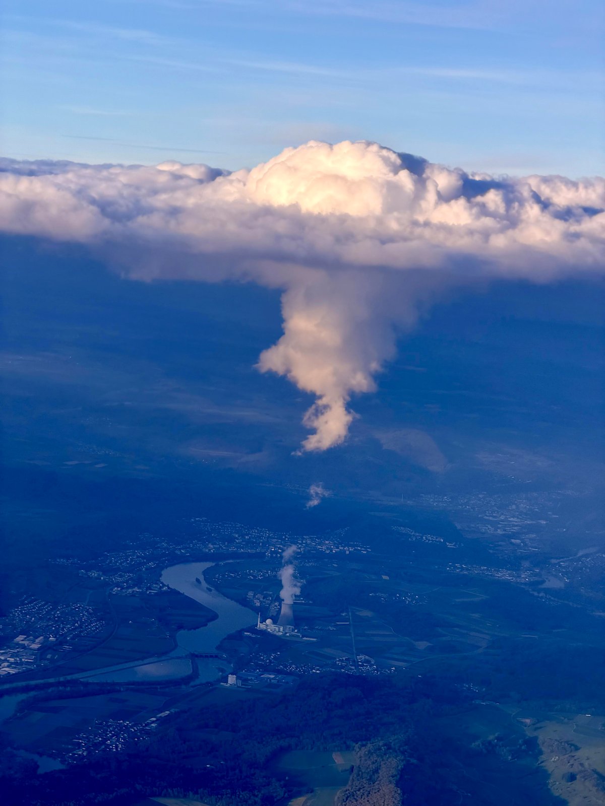 The mysterious clouds over a nuclear site are captivating the internet