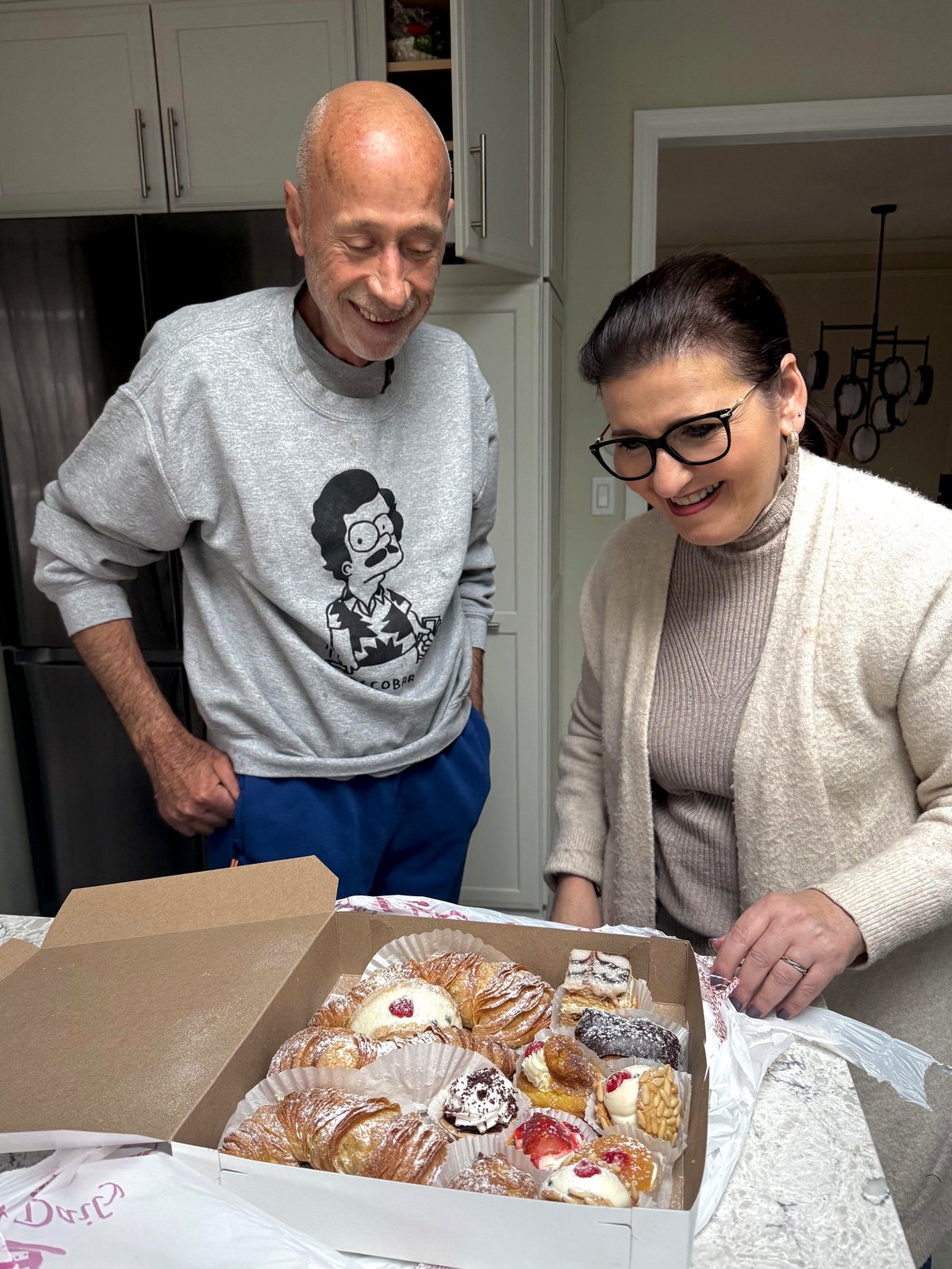 A simple surprise that brought tears of joy to my parents' eyes