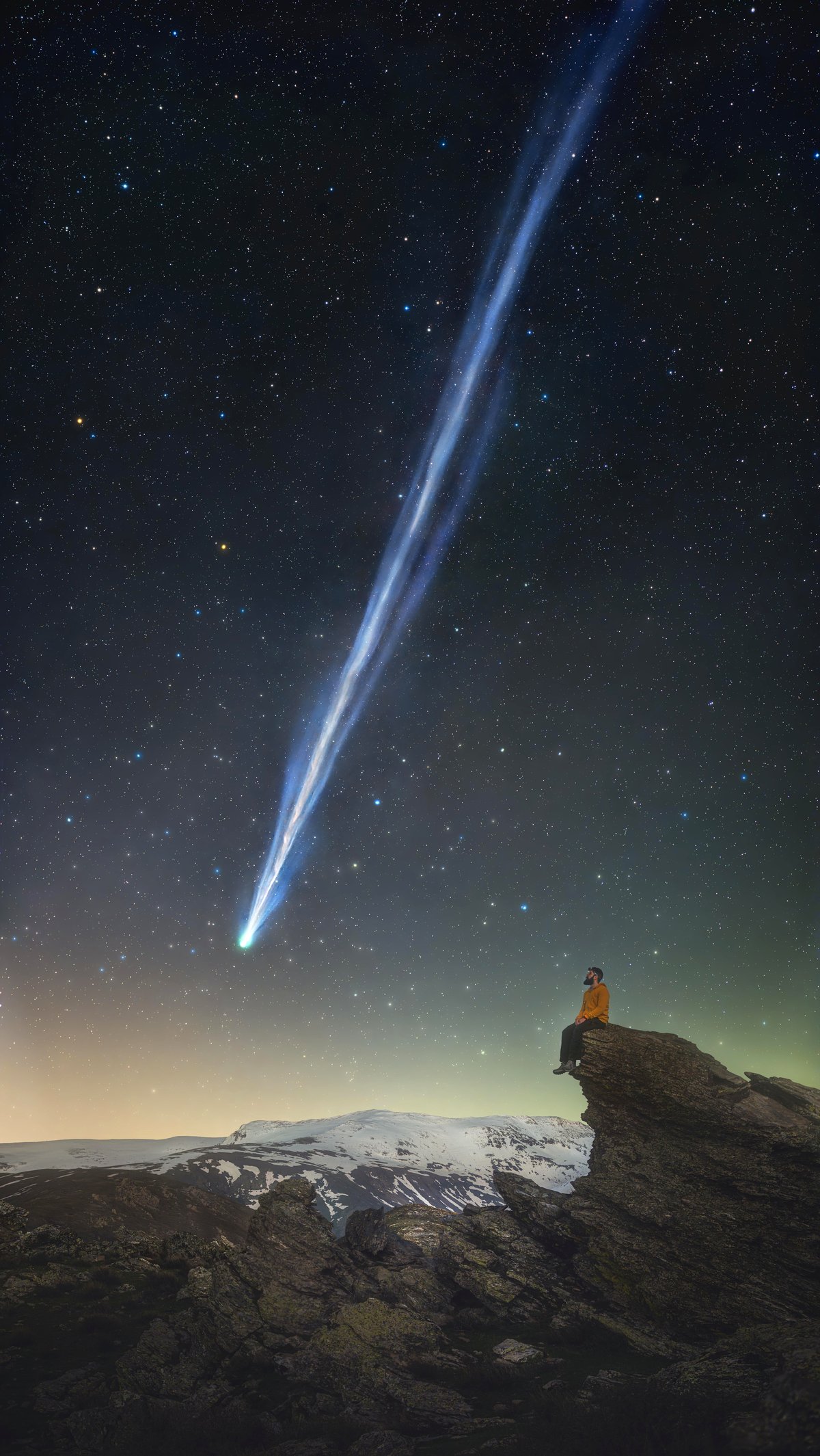 Experience the magic of a comet that hasn't graced us in decades—look up tonight!