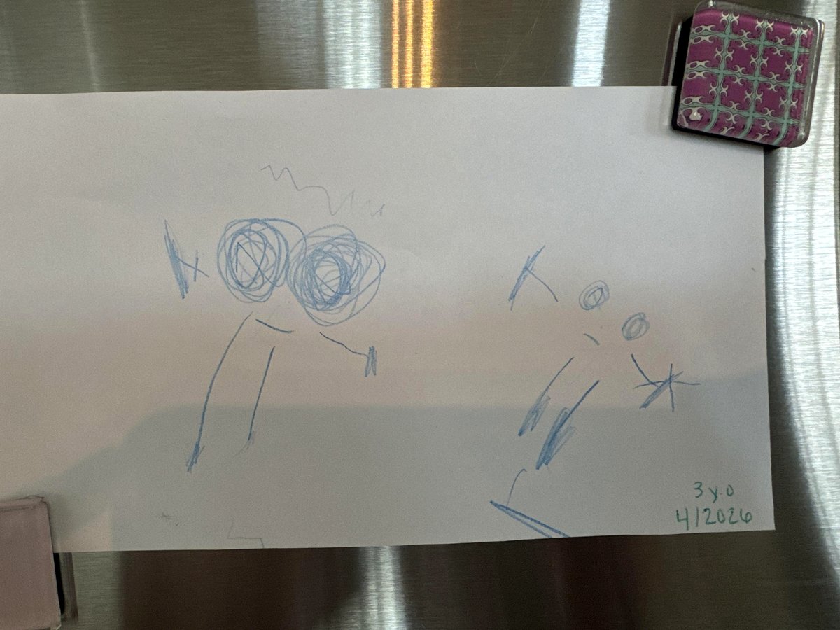 Watching my daughter draw people for the first time left me in tears of joy