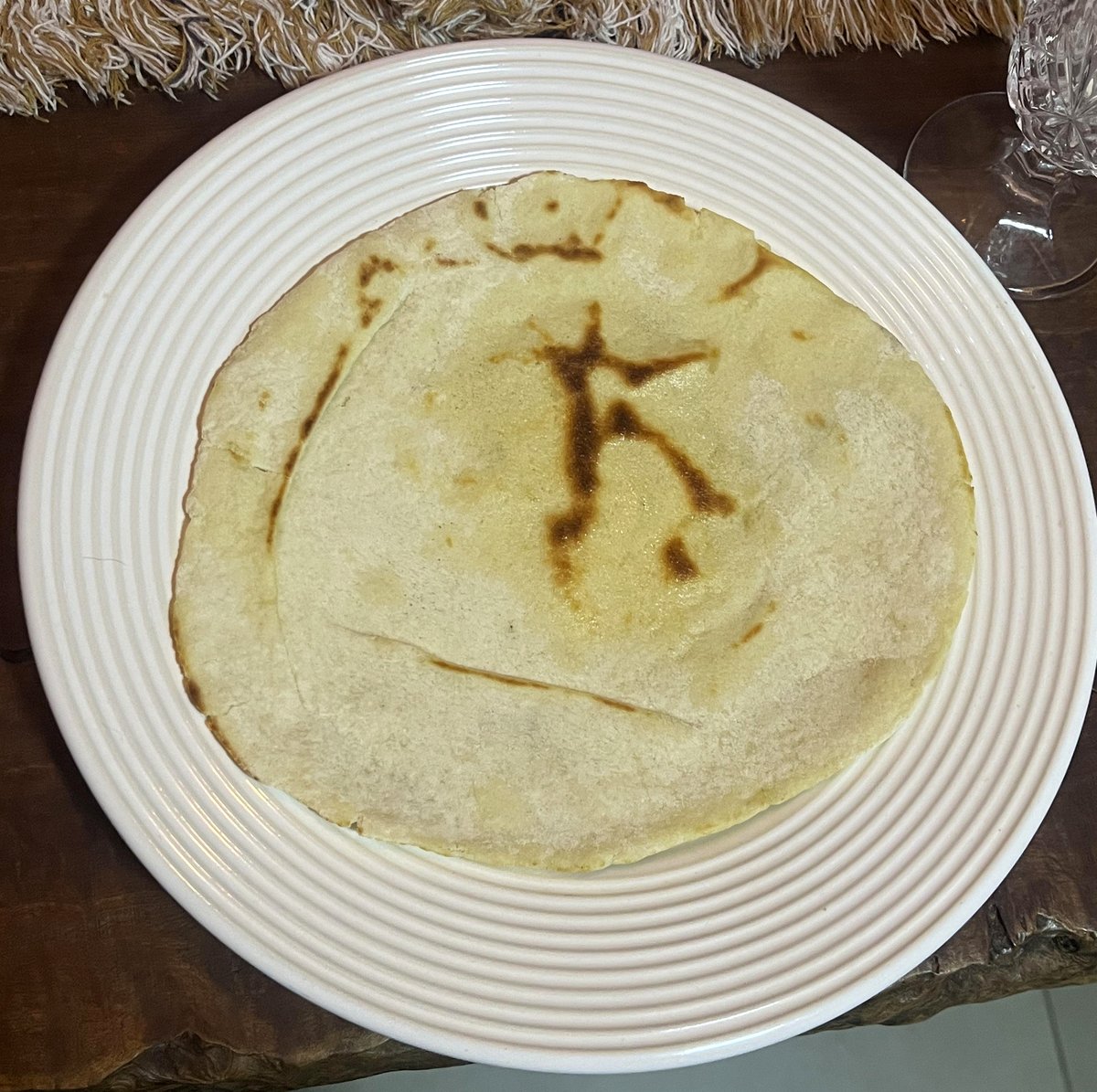 A boy's wild imagination turns pita bread into the ultimate soccer ball