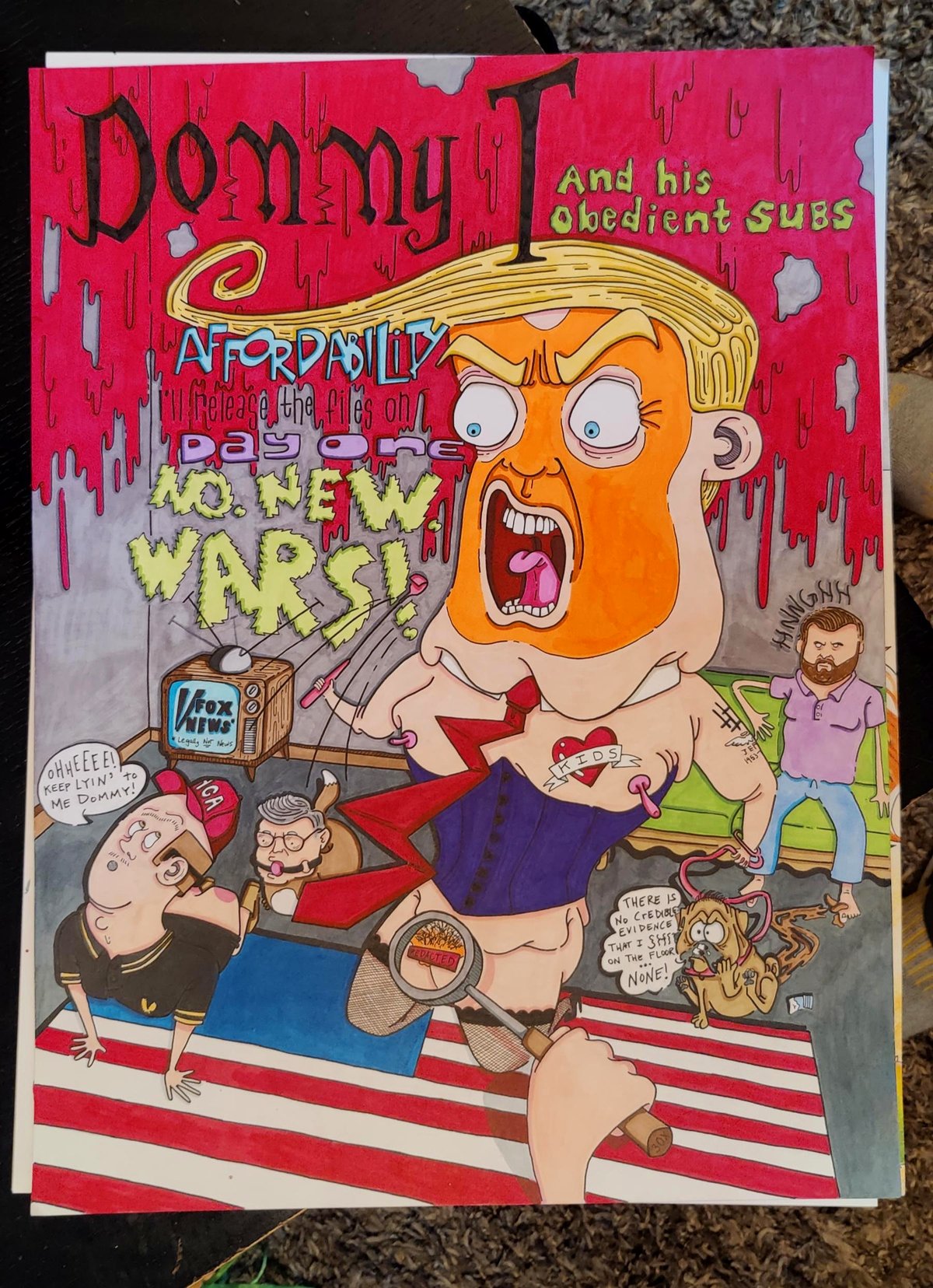 The powerful message behind a sign at the city protest