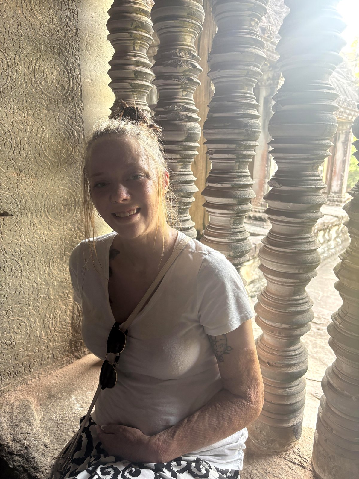 After seven years away, this survivor is back in Cambodia and expecting!