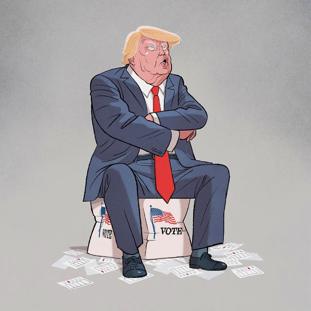 What happens when a small town gathers to discuss midterm elections?