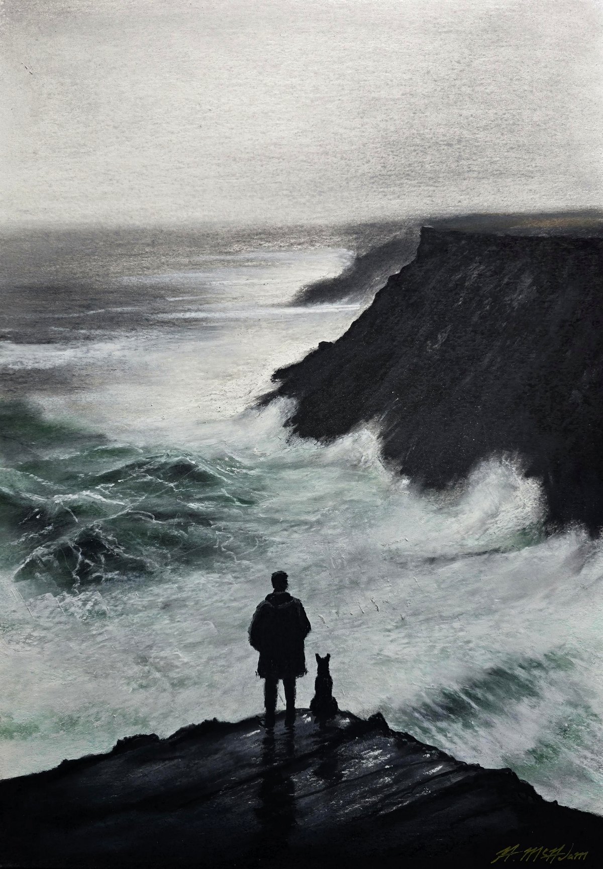 Discover the magical moment when art and love intertwine beautifully