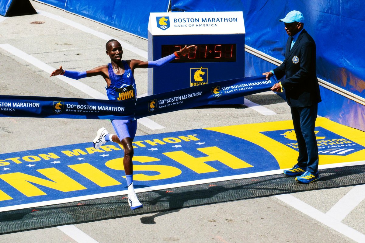 John Korir breaks Boston Marathon record and inspires a new generation