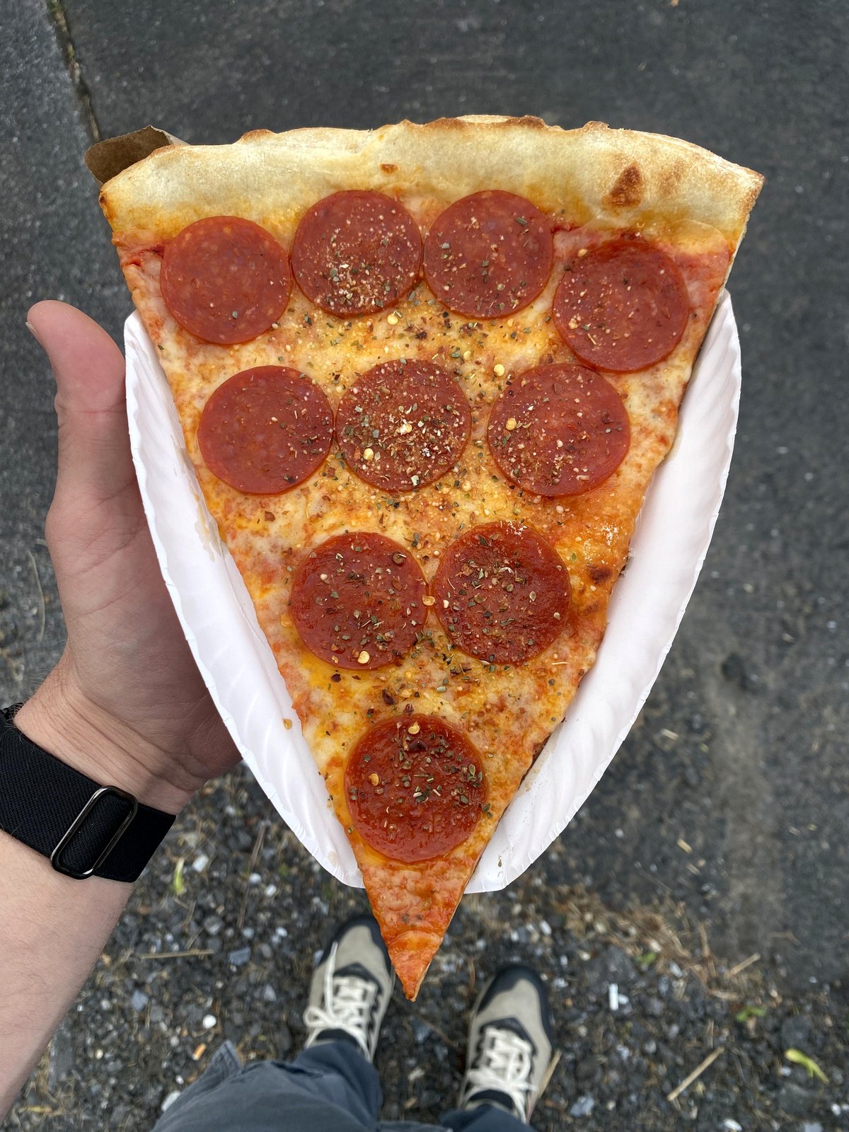 The unexpected story behind one perfect slice of pizza