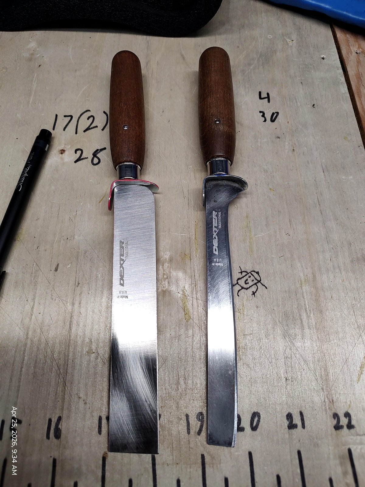 What a year of hard work does to a blade will leave you speechless