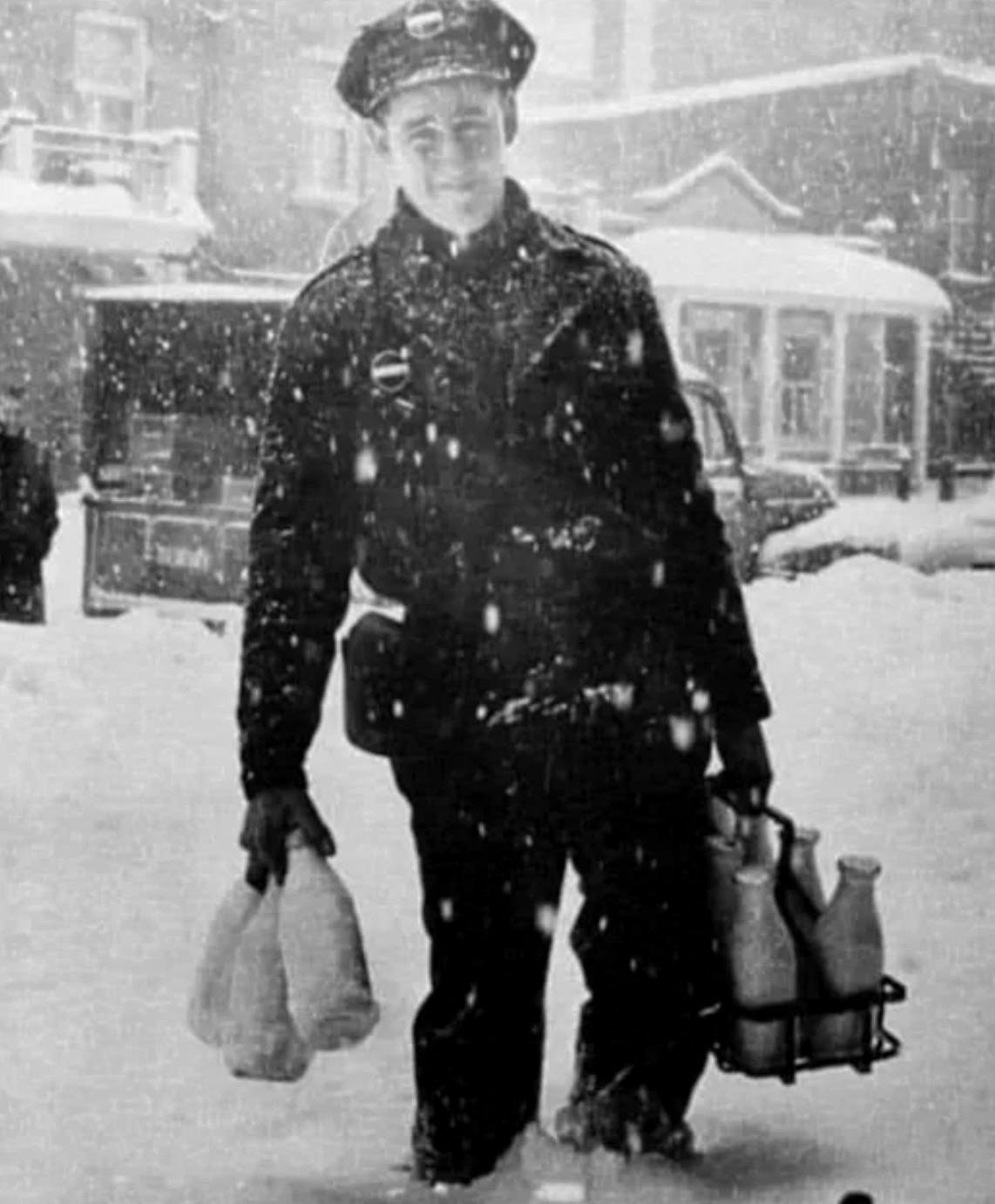 How One Milkman Became a Hero During a Fierce 1950s Snowstorm