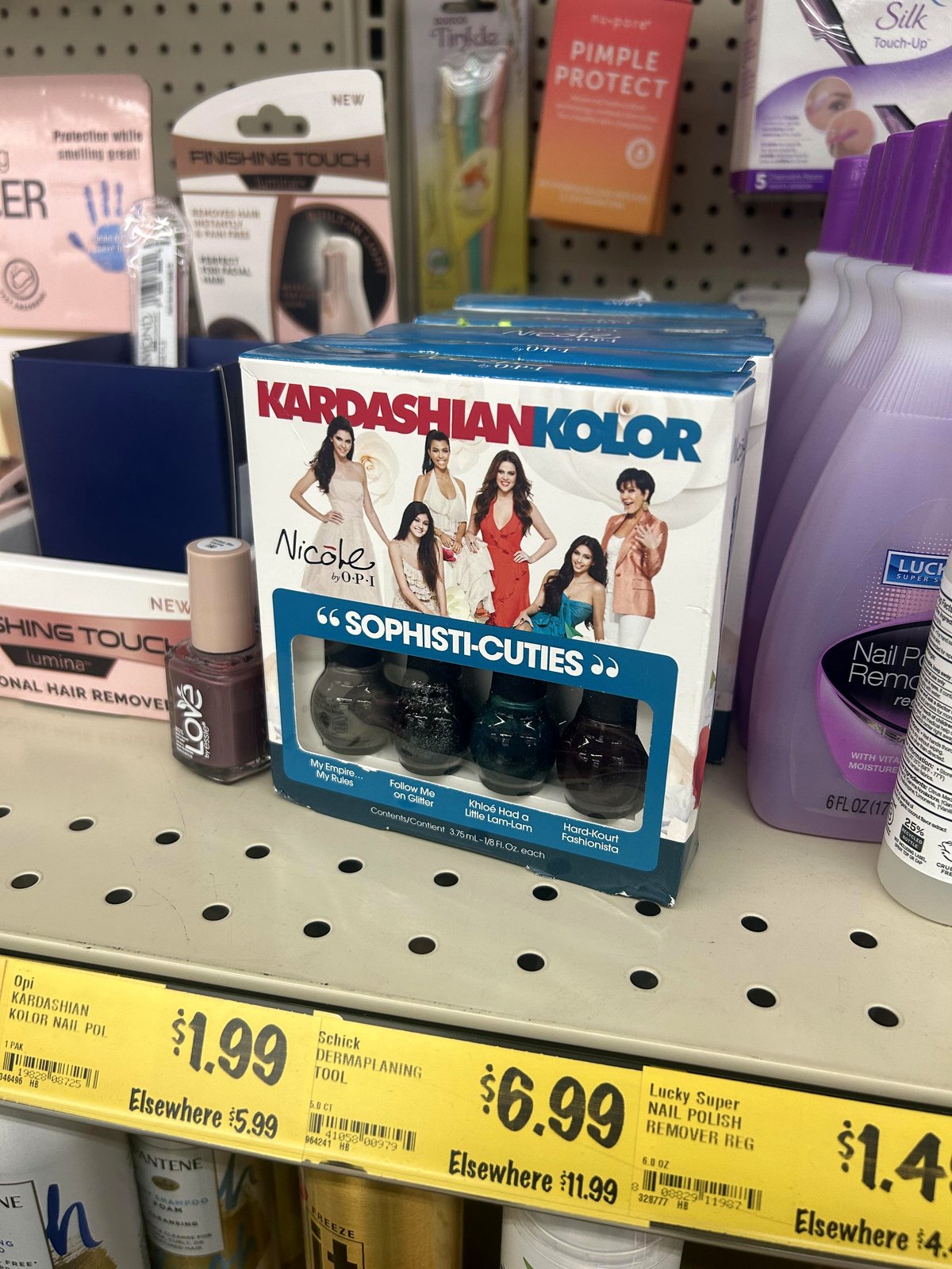 Shoppers in awe over rare Kardashian nail polish at local grocery outlet
