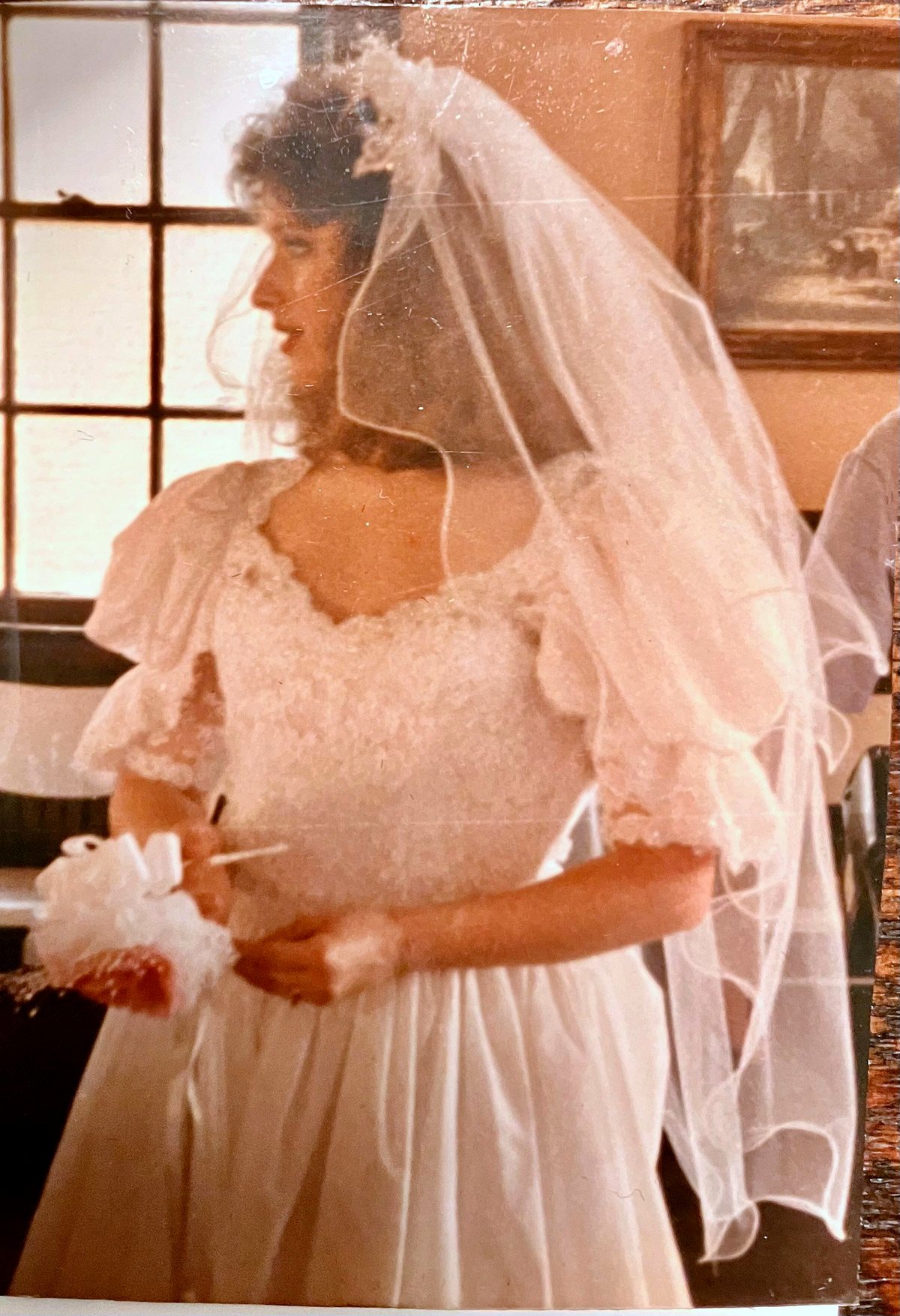 My wedding day in 1989.