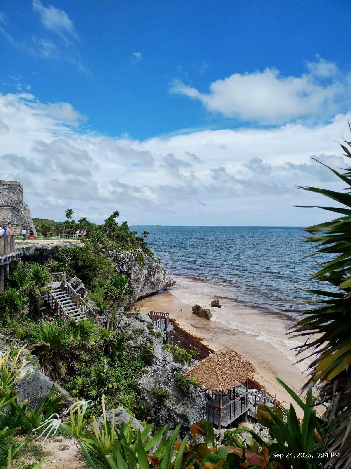 Tulum archaeological site, located in Quintana Roo, Mexico