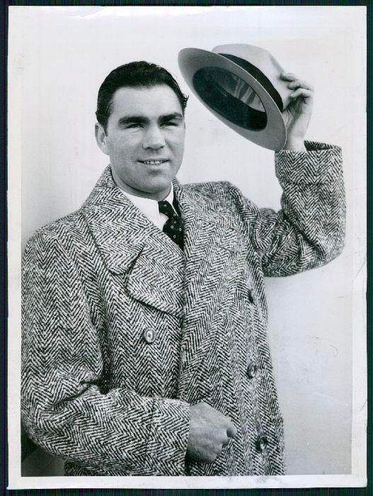 Boxer Max Schmeling (1930’s). Schmeling was the first man to defeat Joe Louis. Slandered in the American press as a Nazi posterboy, Schmeling in fact refused to fire his Jewish manager and would shelter two Jewish teenagers during Kristallnacht.