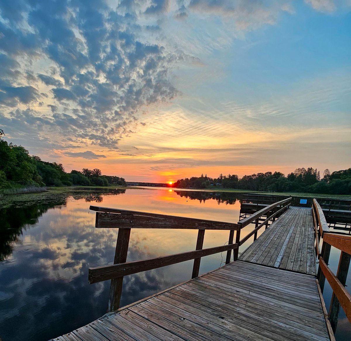 [OC] Dawn. Baudette, MN.