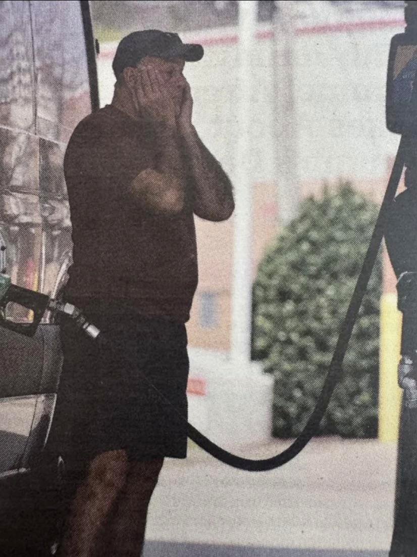 All the people at the gas stations recently