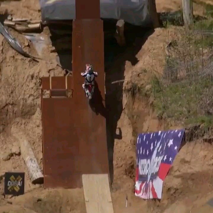 Three Backflips on a Motorcycle