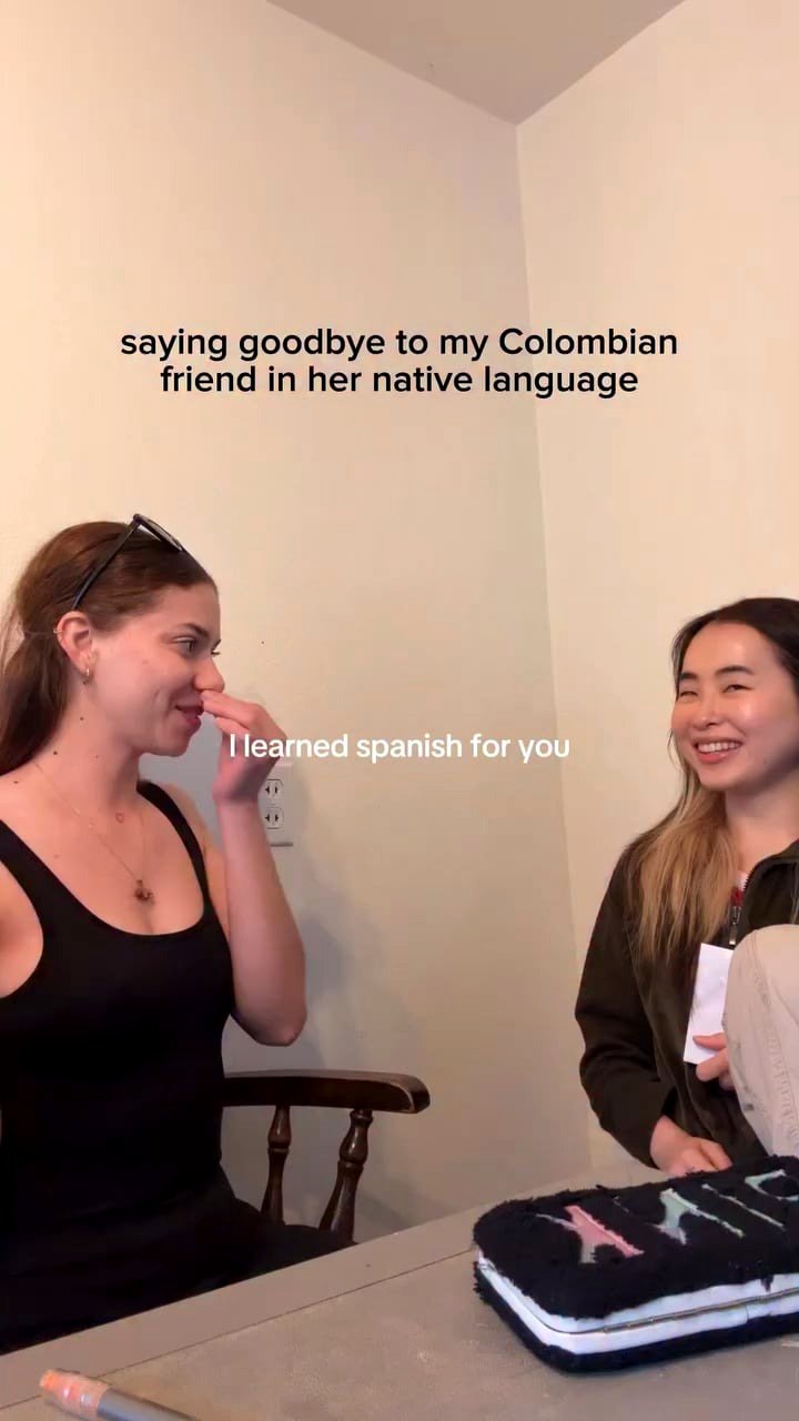 A bond so deep it motivated her to study Spanish.
