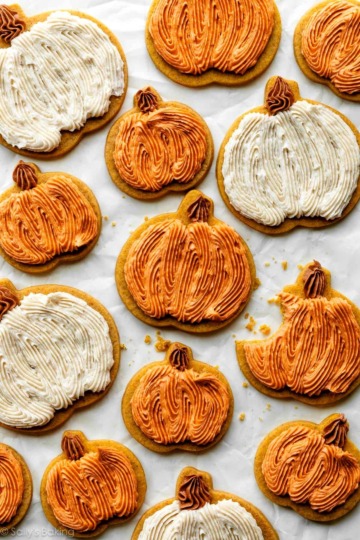 Sugar Cookies with Pumpkin