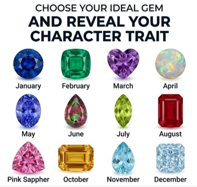 Choose a Diamond to Uncover Your Deepest Trait