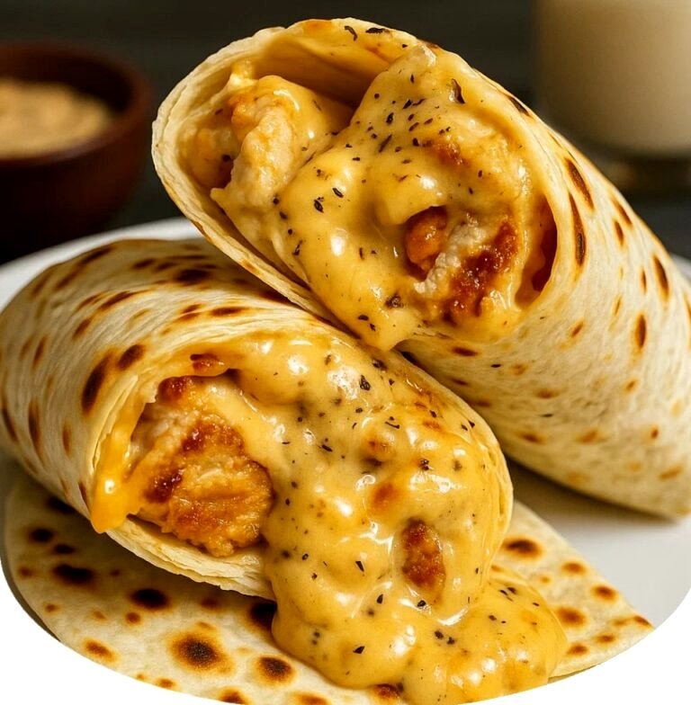 Garlic Cheese Chicken Wraps: The Perfect Comfort Food Wrap