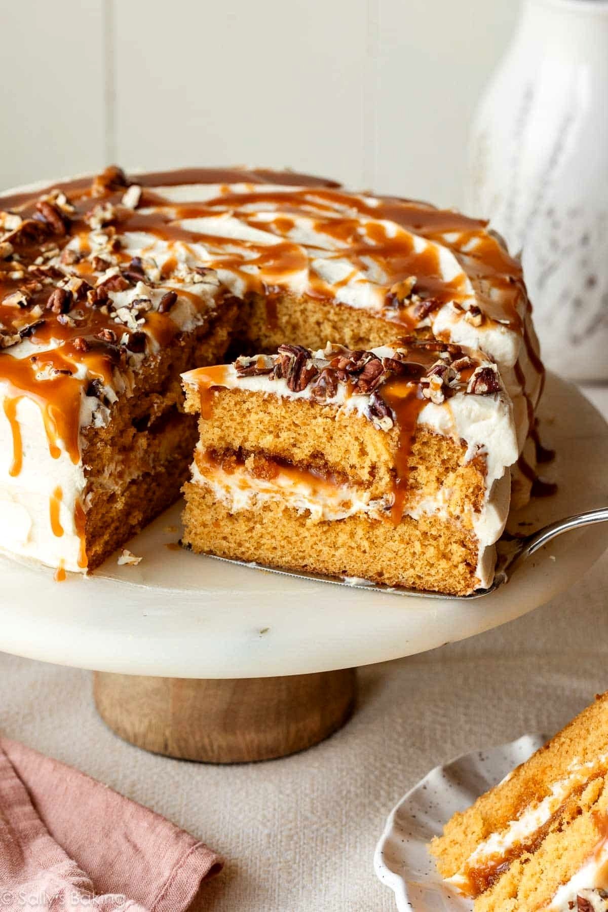Toasted Sugar Caramel Cake