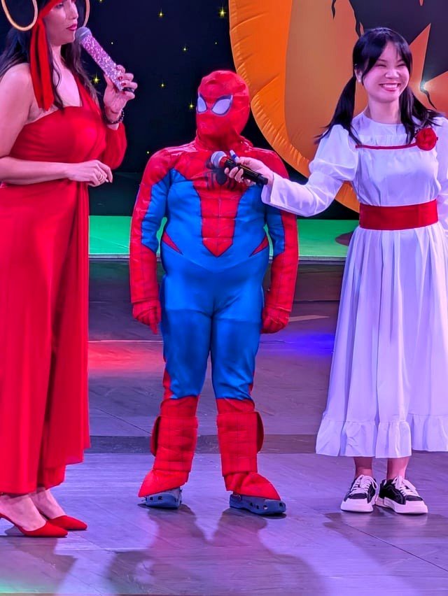 Meet Max. He participated in a costume contest on my cruise and totally nailed it!