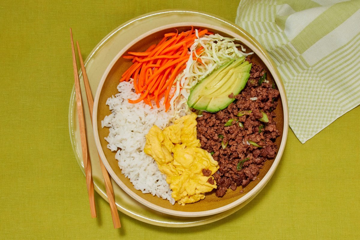 Japanese Beef Rice Bowl (Soboro Don)