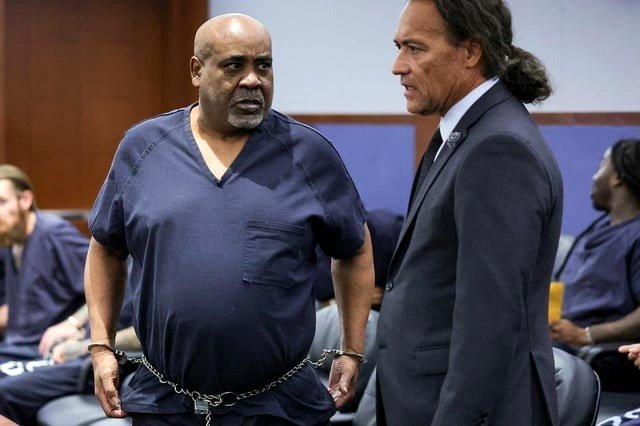 Keffe D, Tupac's murderer, receives a sentence of 40 years to life in prison.
