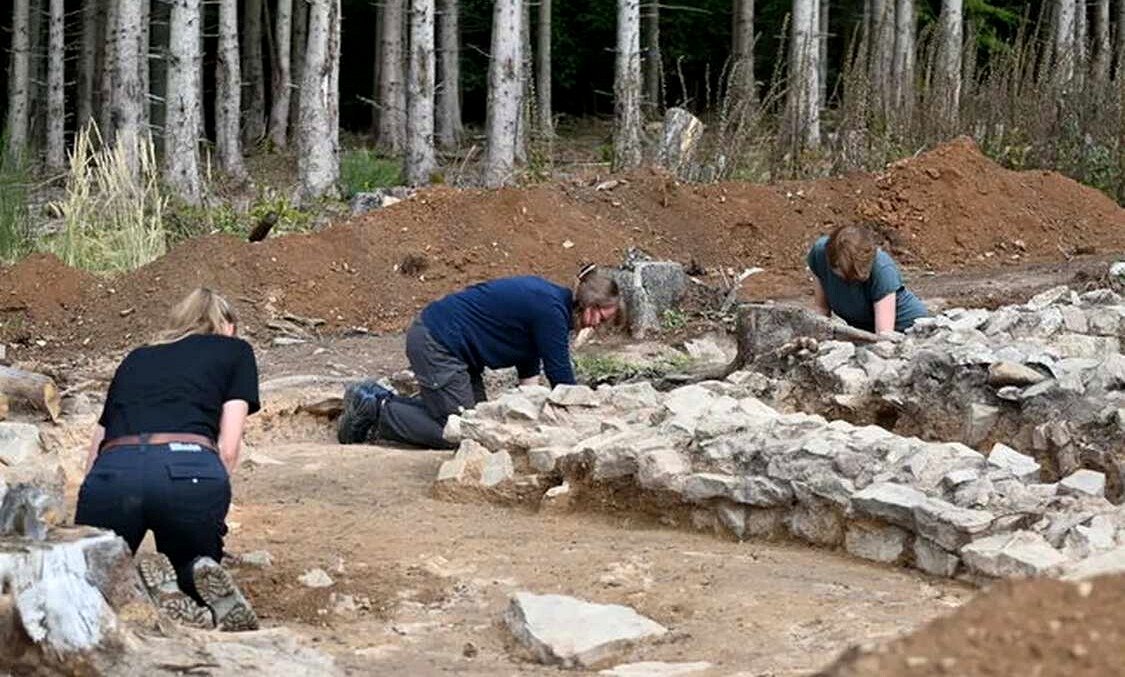 Archaeologists in Germany Discovered a Roman Temple Dedicated to the War God Just Below the Forest Floor